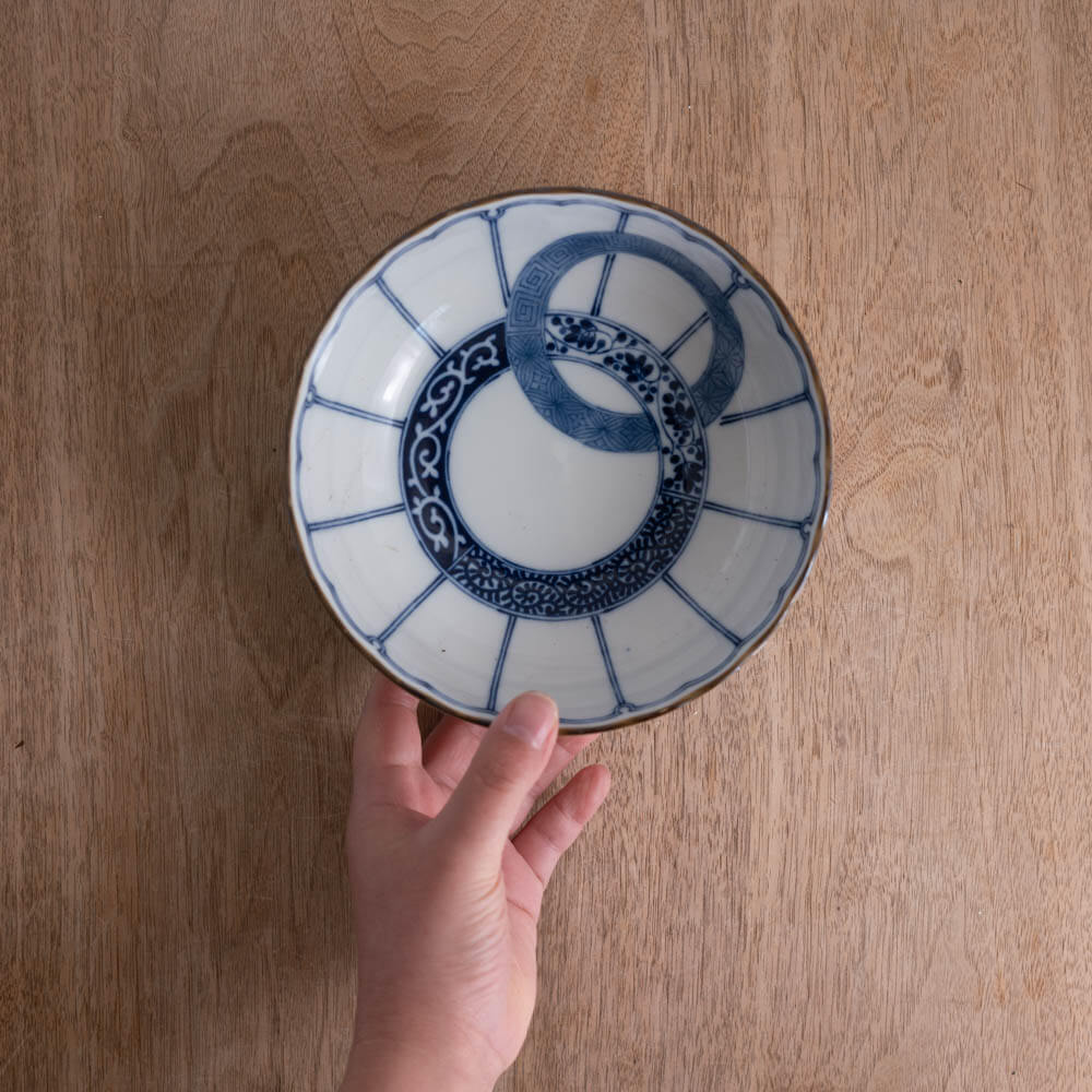 【WEB限定】輪つなぎ菊割5寸鉢 -器市-