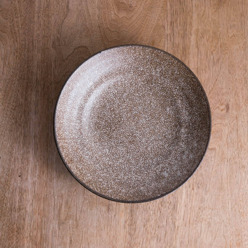 【WEB限定】金彩かいらぎ 7.5麺皿 -器市-