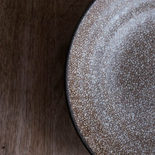 【WEB限定】金彩かいらぎ 7.5麺皿 -器市-