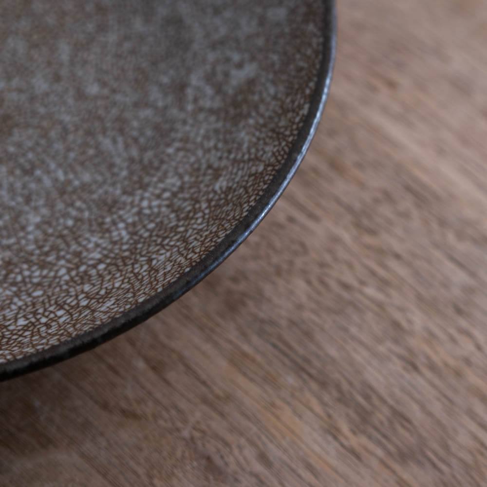 【WEB限定】金彩かいらぎ 7.5麺皿 -器市-