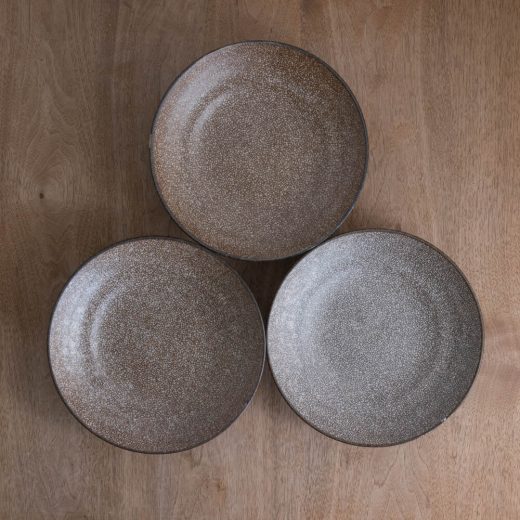 【WEB限定】金彩かいらぎ 7.5麺皿 -器市-