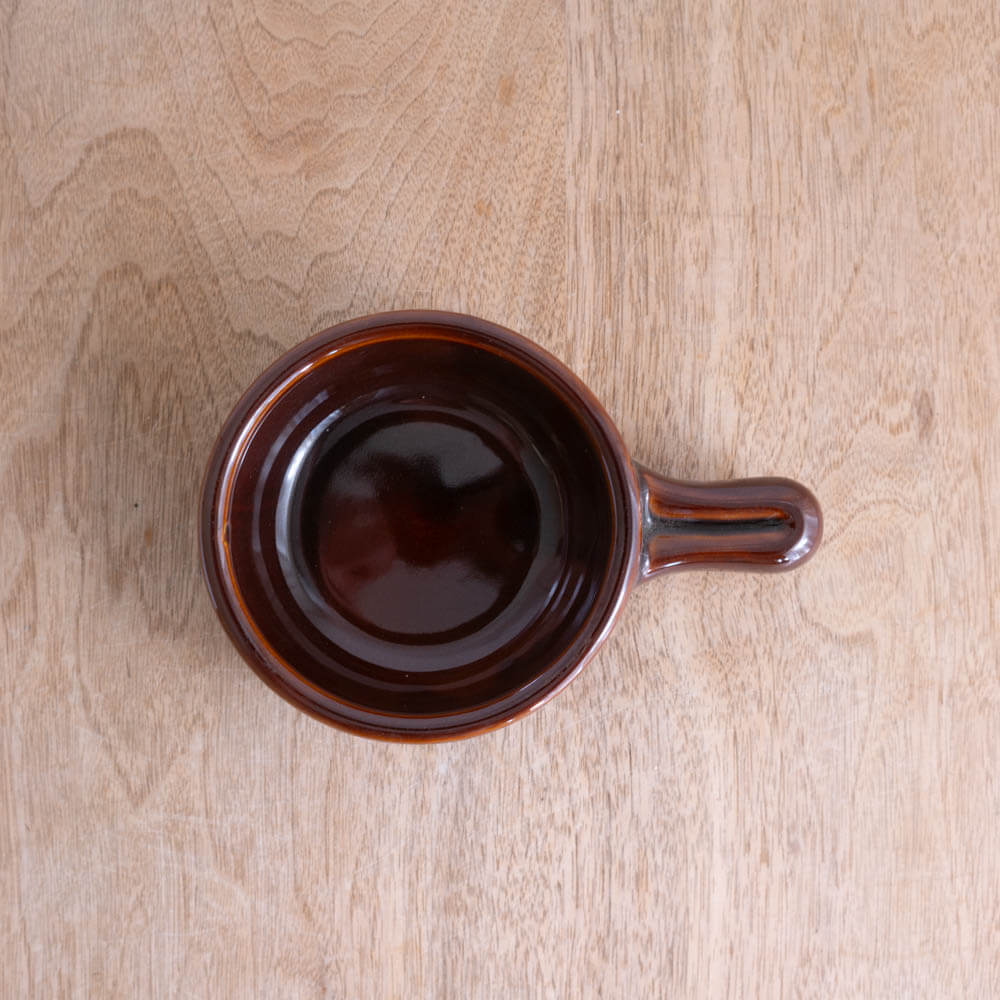 【WEB限定】ミニ片手鍋 アメ釉 -器市-