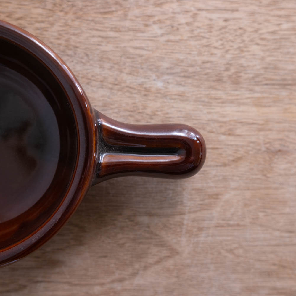 【WEB限定】ミニ片手鍋 アメ釉 -器市-