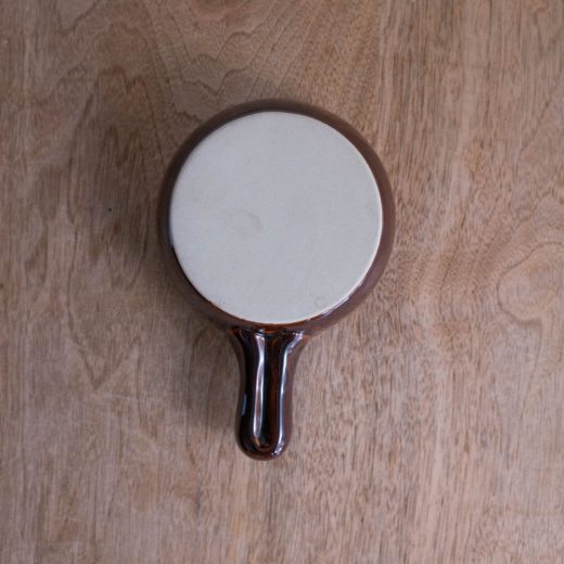 【WEB限定】ミニ片手鍋 アメ釉 -器市-