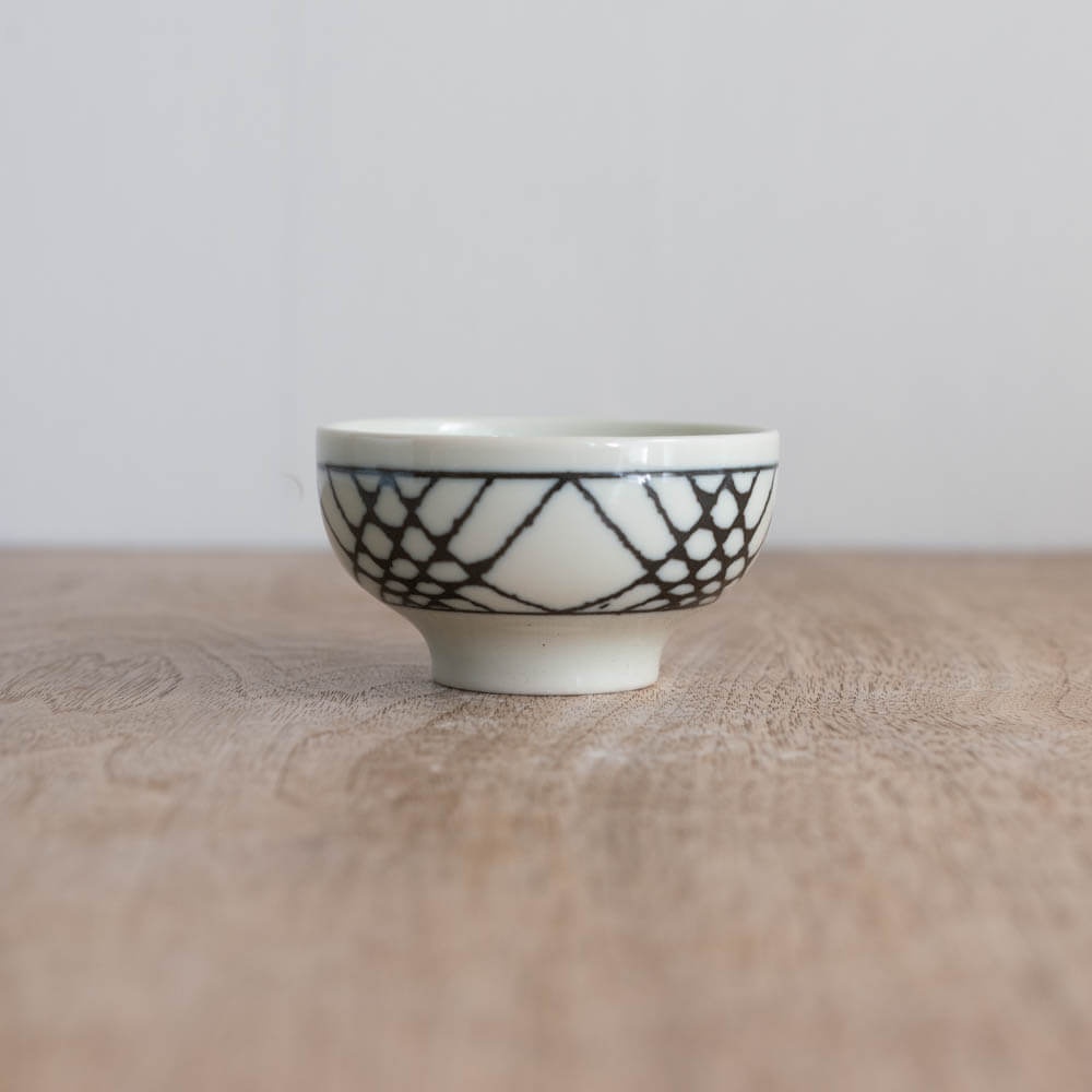 【WEB限定】黒井桁 豆鉢 -器市-