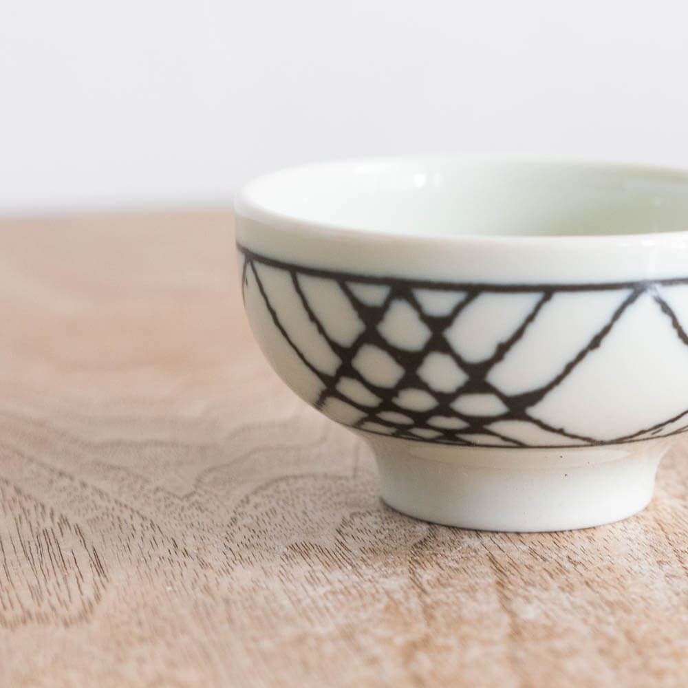 【WEB限定】黒井桁 豆鉢 -器市-