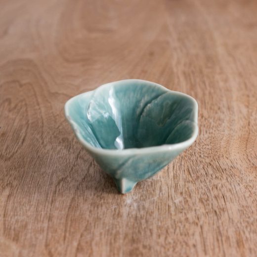 【WEB限定】花型三ﾂ足珍味 ヒワ -器市-