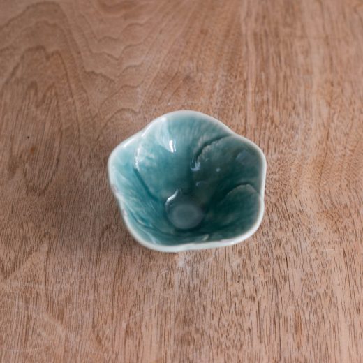 【WEB限定】花型三ﾂ足珍味 ヒワ -器市-