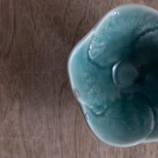 【WEB限定】花型三ﾂ足珍味 ヒワ -器市-