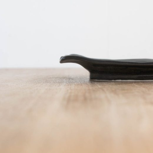 【WEB限定】油滴 手付きステーキ皿 -器市-