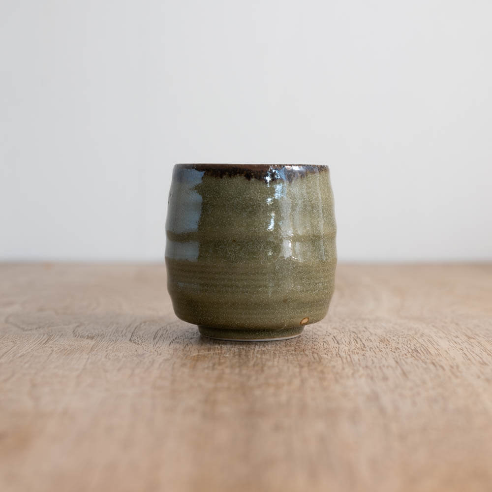 【WEB限定】黄瀬戸 ろくべ長湯呑み -器市-