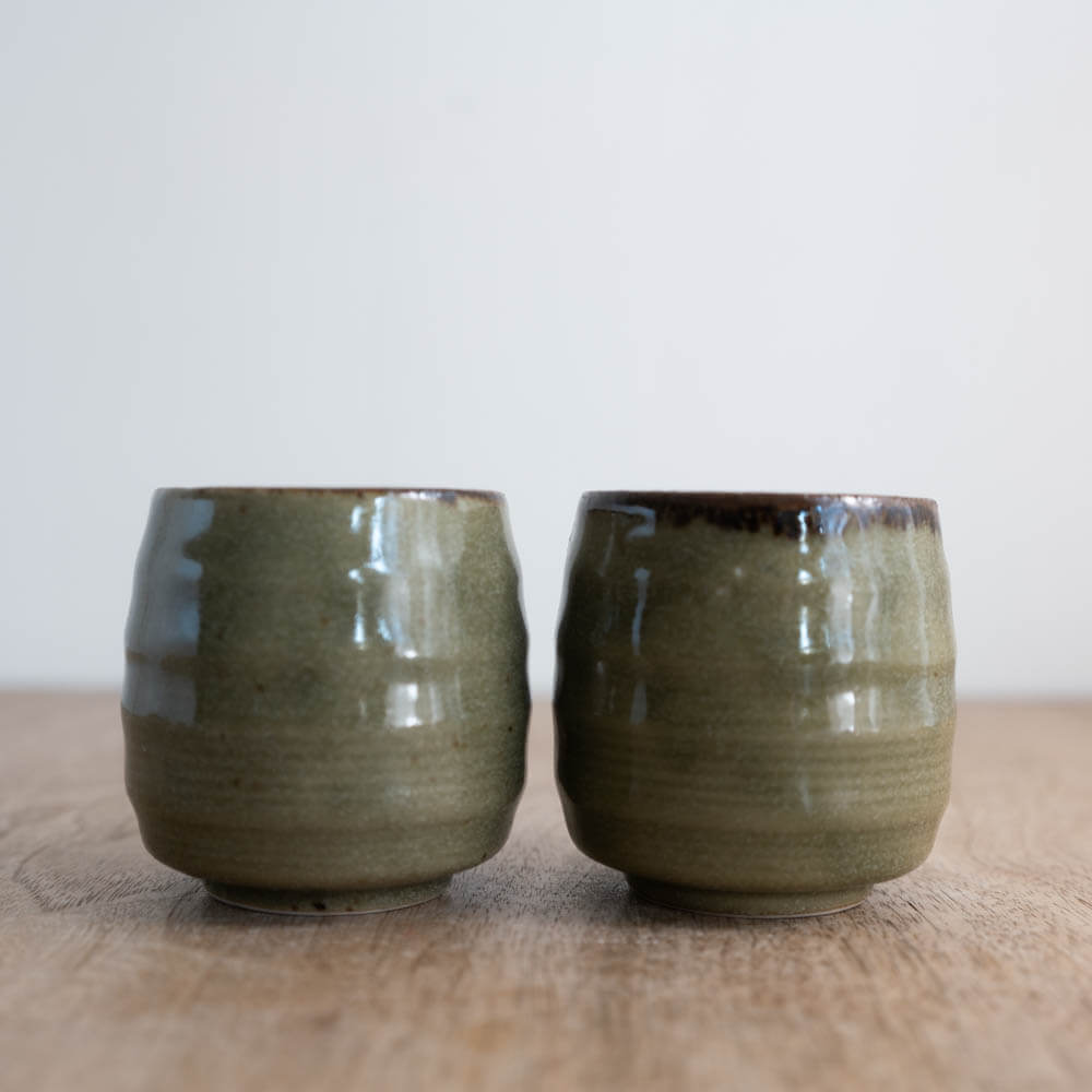 【WEB限定】黄瀬戸 ろくべ長湯呑み -器市-