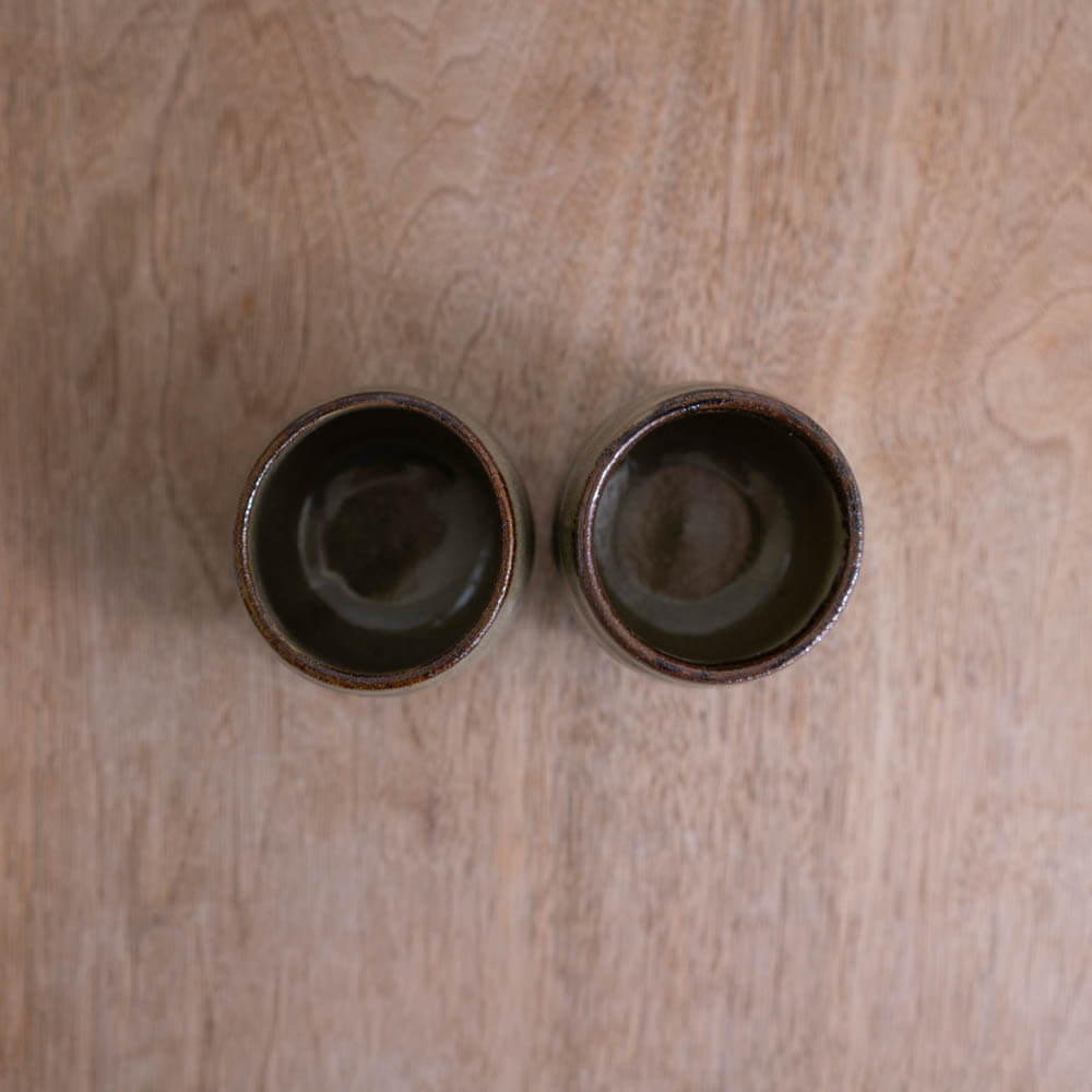 【WEB限定】黄瀬戸 ろくべ長湯呑み -器市-