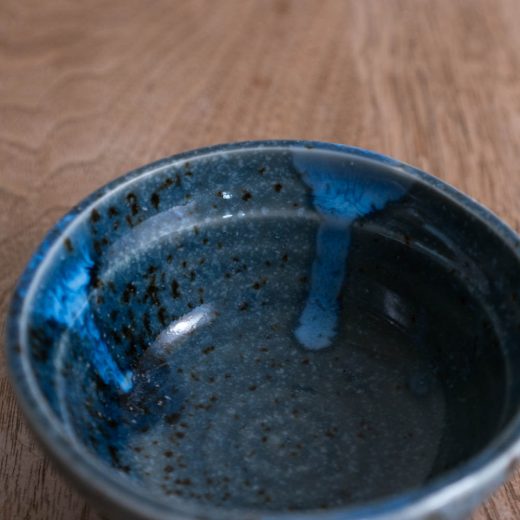 【WEB限定】無地だるま小鉢 (小) 青 -器市-