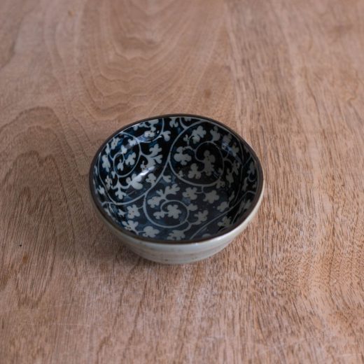 【WEB限定】益子唐草 だるま小鉢 (小) -器市-