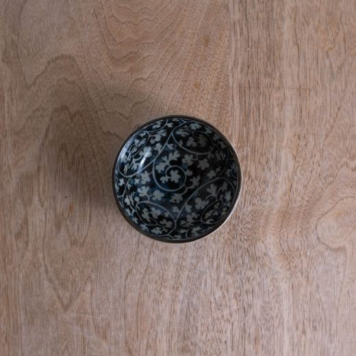 【WEB限定】益子唐草 だるま小鉢 (小) -器市-