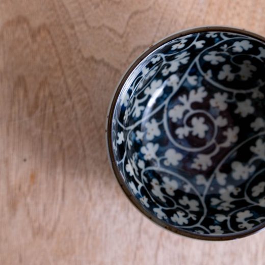 【WEB限定】益子唐草 だるま小鉢 (小) -器市-