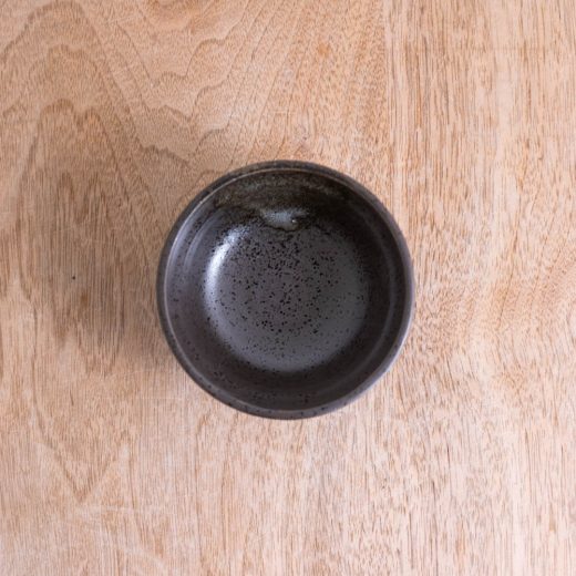 【WEB限定】無地だるま小鉢 (小) 黒 -器市-
