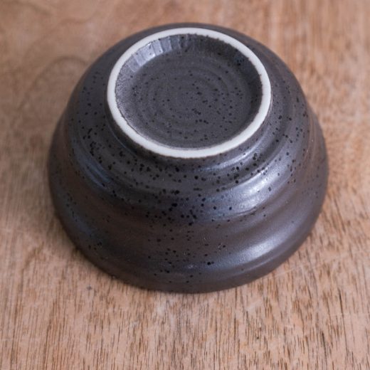 【WEB限定】無地だるま小鉢 (小) 黒 -器市-