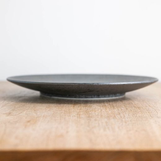 【WEB限定】炭曜変 メタ9寸皿 -器市-