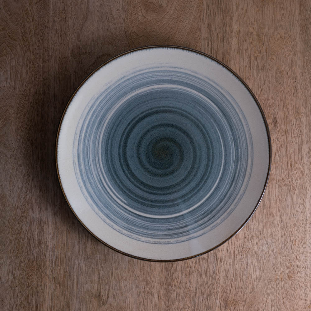 【WEB限定】サバトラ メタ9寸皿 -器市-