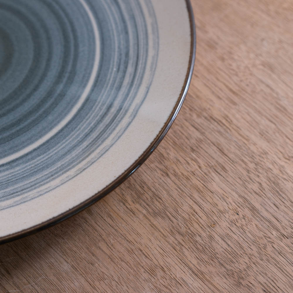 【WEB限定】サバトラ メタ9寸皿 -器市-