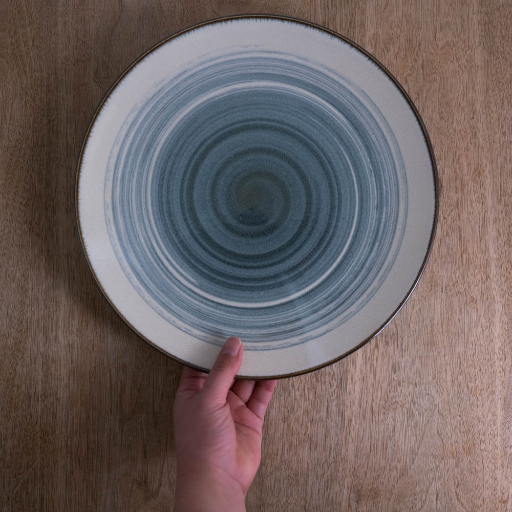 【WEB限定】サバトラ メタ9寸皿 -器市-