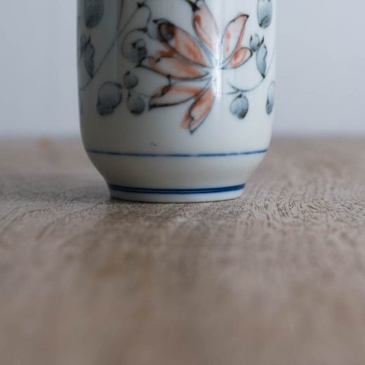 【WEB限定】小花 切立長湯呑み -器市-