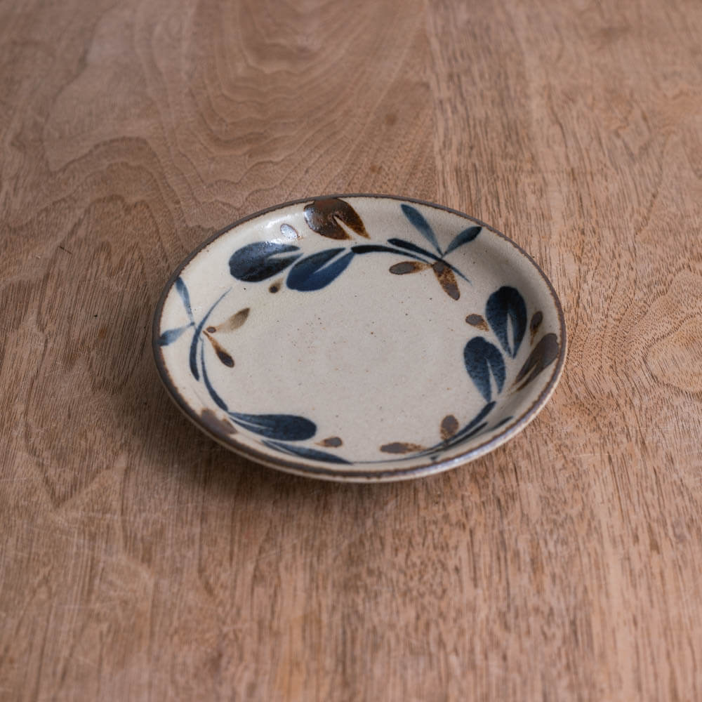 【WEB限定】民彩風花 渦型4.0皿 -器市-