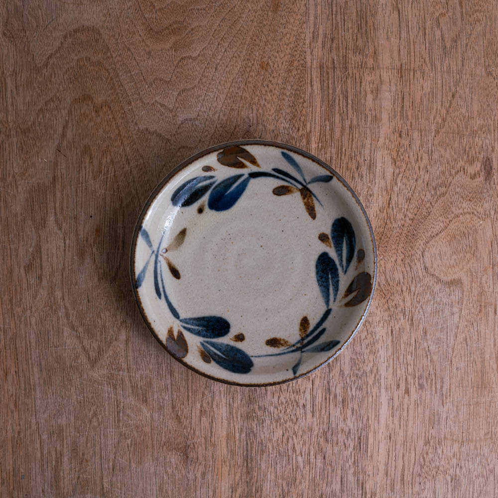 【WEB限定】民彩風花 渦型4.0皿 -器市-