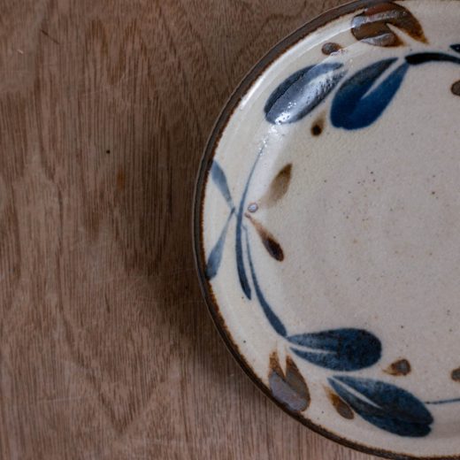 【WEB限定】民彩風花 渦型4.0皿 -器市-