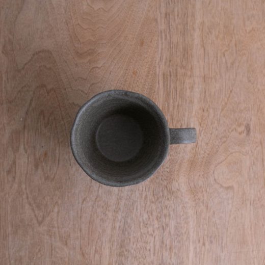 【WEB限定】グレー 縄手マグ -器市-