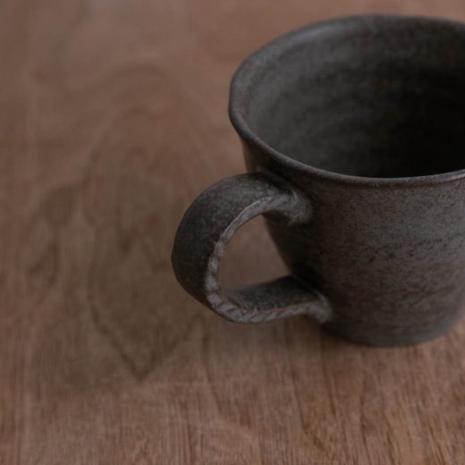 【WEB限定】グレー 縄手マグ -器市-