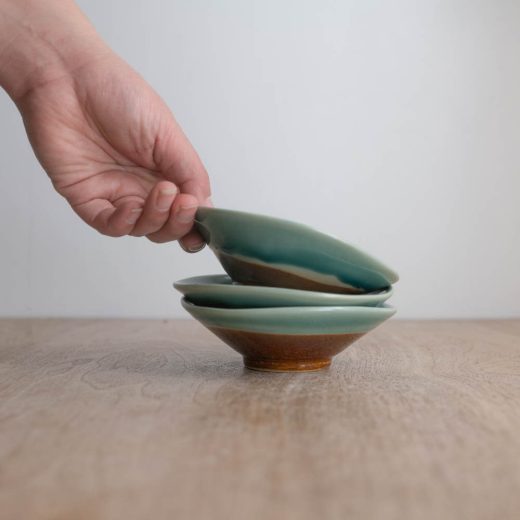 【WEB限定】水鏡たわみ小鉢 -器市-