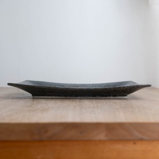 【WEB限定】明世波しぶき 手引き長角尺一皿 -器市-