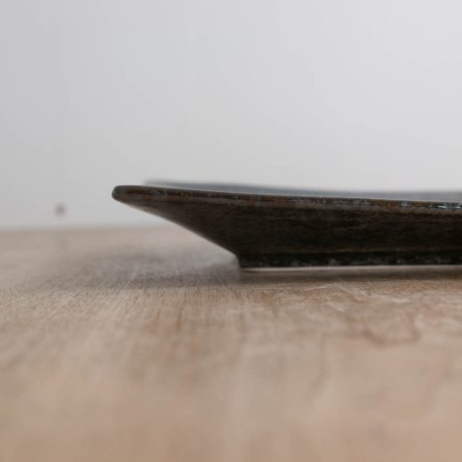 【WEB限定】明世波しぶき 手引き長角尺一皿 -器市-