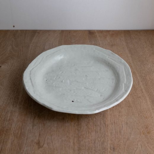 【WEB限定】粉引リム30cm皿 -器市-