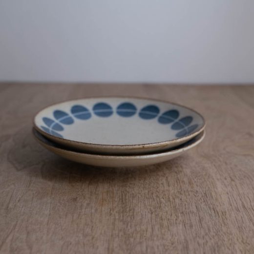 【WEB限定】ぱいかじ 水玉 5寸皿 -器市-