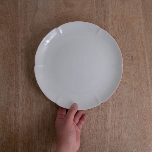 【WEB限定】淵さび花型プレート (大) -器市-