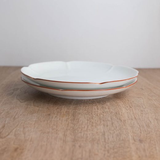 【WEB限定】淵さび花型プレート (大) -器市-