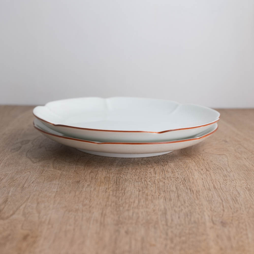 【WEB限定】淵さび花型プレート (大) -器市-