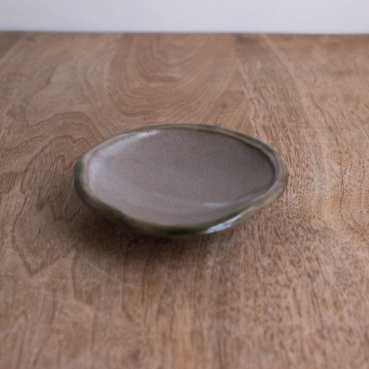 【WEB限定】緑流し三ﾂ足浅鉢 -器市-