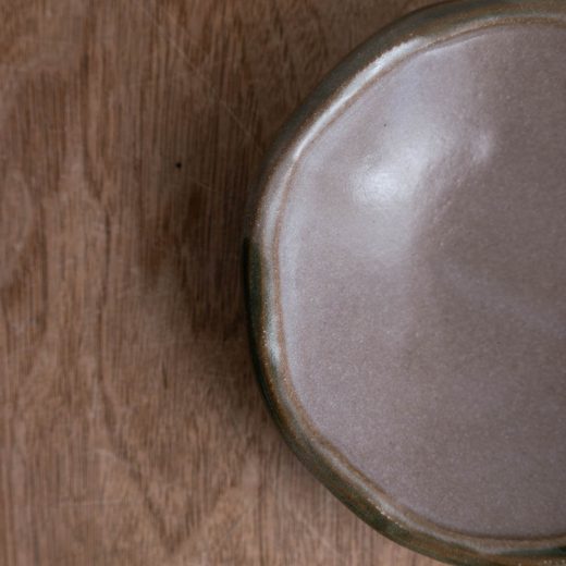 【WEB限定】緑流し三ﾂ足浅鉢 -器市-