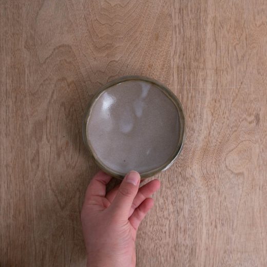 【WEB限定】緑流し三ﾂ足浅鉢 -器市-