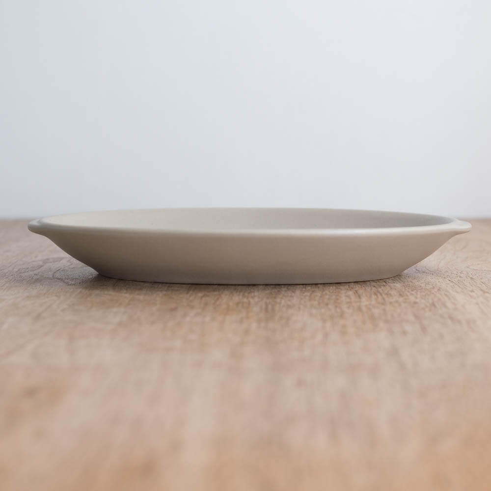 【WEB限定】耳付楕円浅プレート BE -器市-