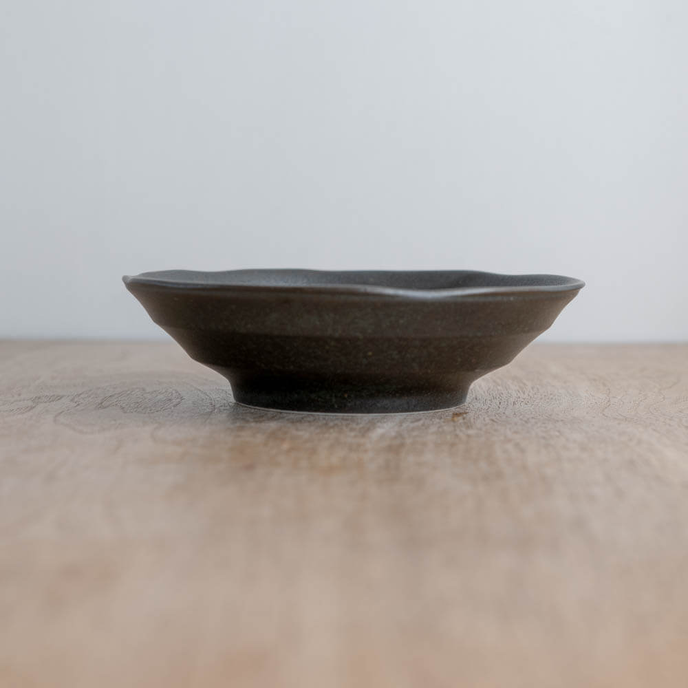 【WEB限定】花紺黒 煮物鉢 -器市-