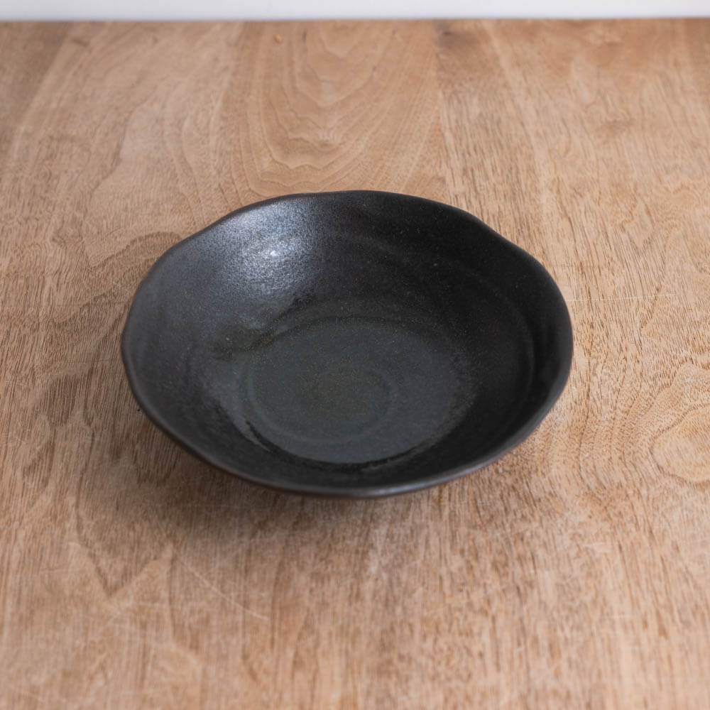 【WEB限定】花紺黒 煮物鉢 -器市-