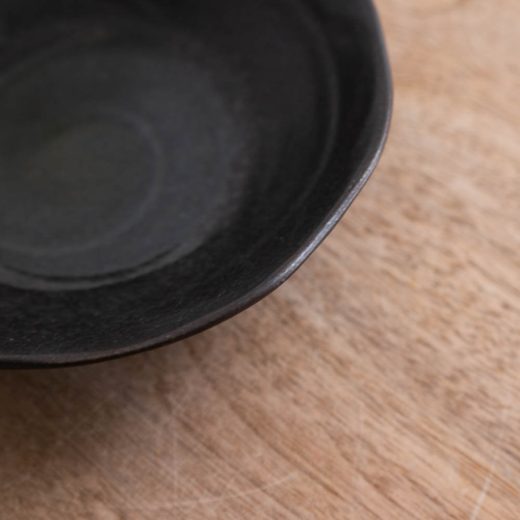 【WEB限定】花紺黒 煮物鉢 -器市-