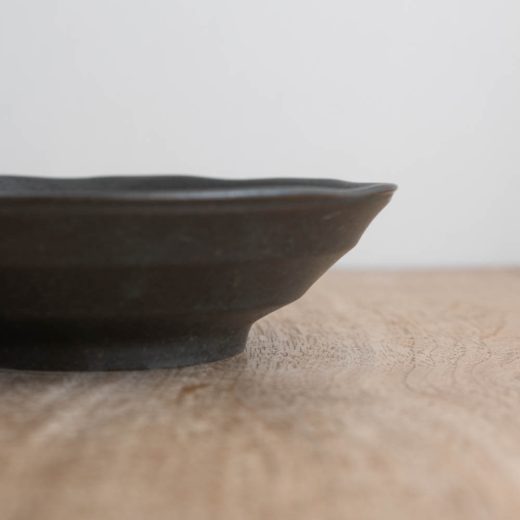 【WEB限定】花紺黒 煮物鉢 -器市-