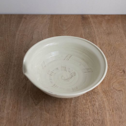 【WEB限定】粉引刷毛 片口盛鉢 -器市-